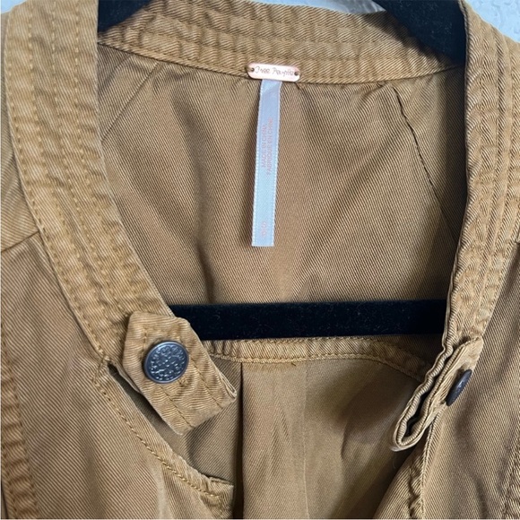 Free People Desert Daylight Sleeveless Utility Mini Dress NWOT - Picture 5 of 10